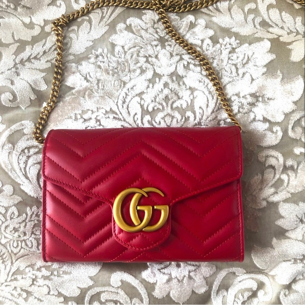 Gucci Marmont Chain Mini Bag